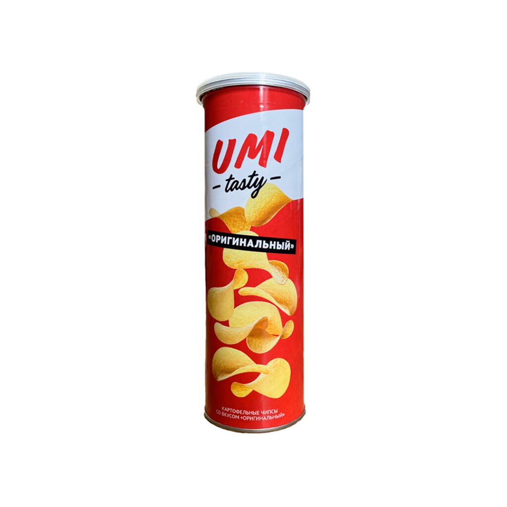Чипсы картофельные Umi Tasty оригинальные, 110 гр