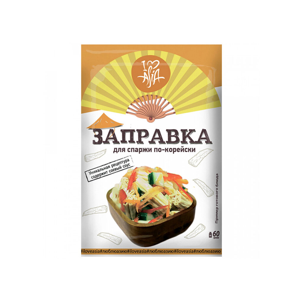 Заправка для спаржи по-корейски I Love Asia, 60 гр
