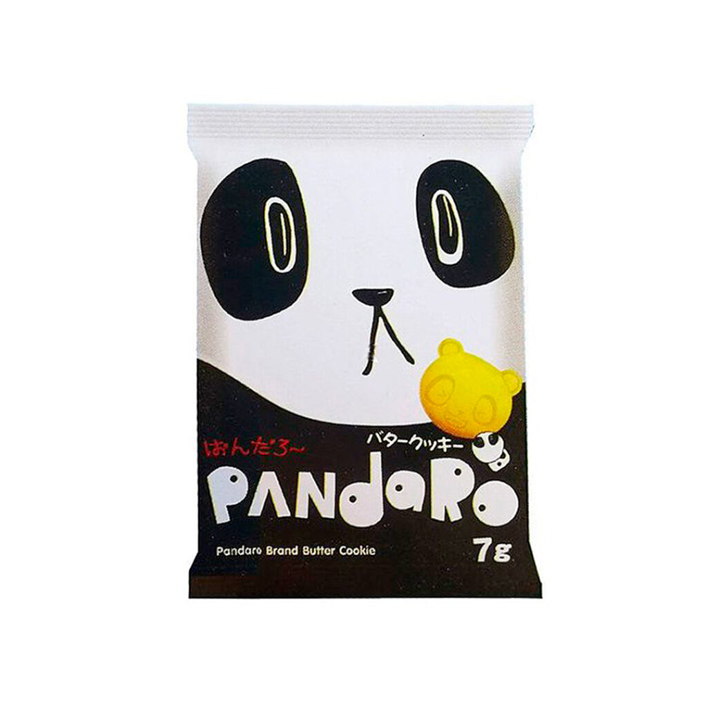 Печенье Yaokin Pandoro в форме мордочки Панды оригинальный вкус, 7 гр
