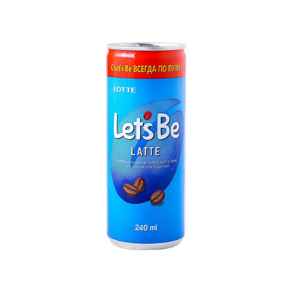 Кофейный напиток Let's be Latte, ж/б, 240 мл