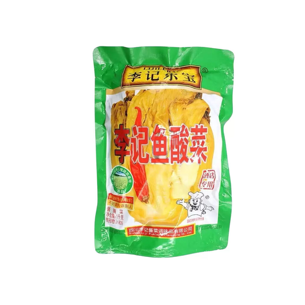Овощи маринованные LIJI PICKLE для отварной рыбы, 1 кг
