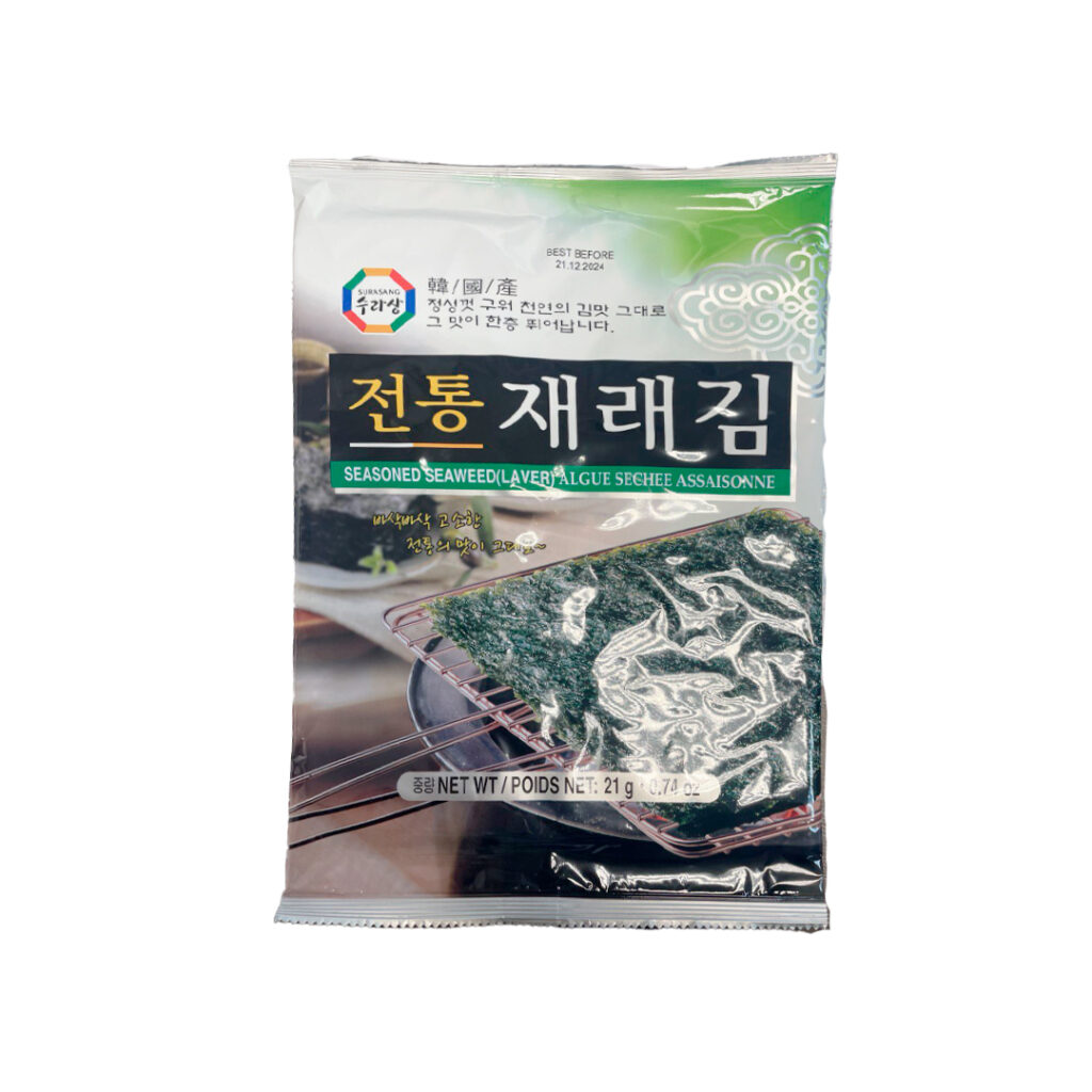 Чипсы из водорослей WANG KOREA Оригинальные, 21 гр