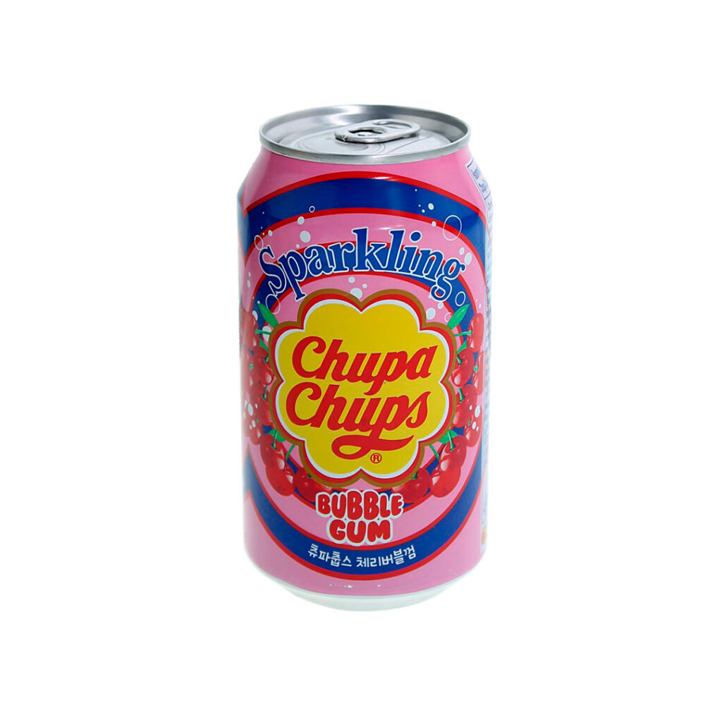 Напиток газированный CHUPA CHUPS Вишневая жвачка, 345 мл