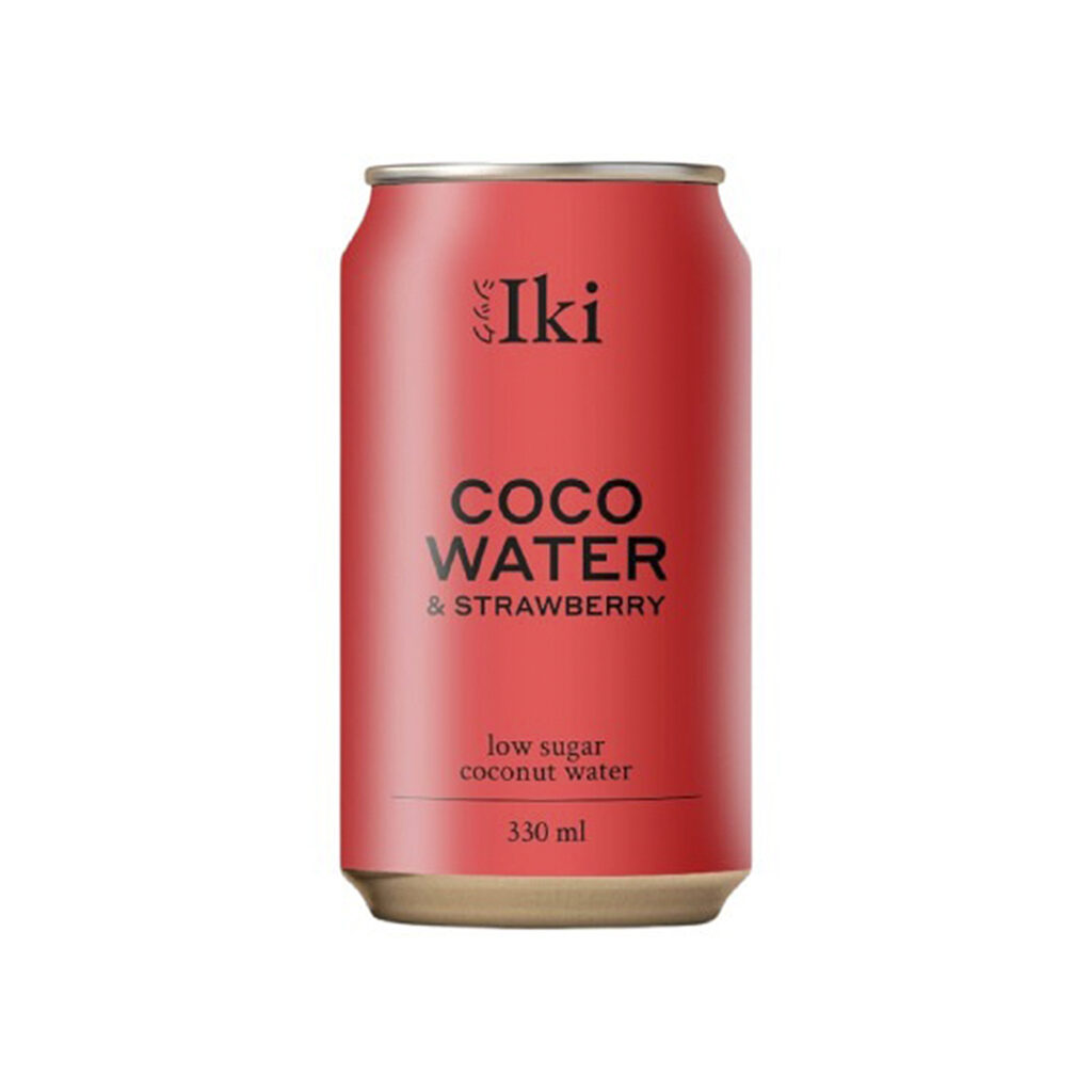 Кокосовая вода с клубникой IKI, ж/б, 330 мл