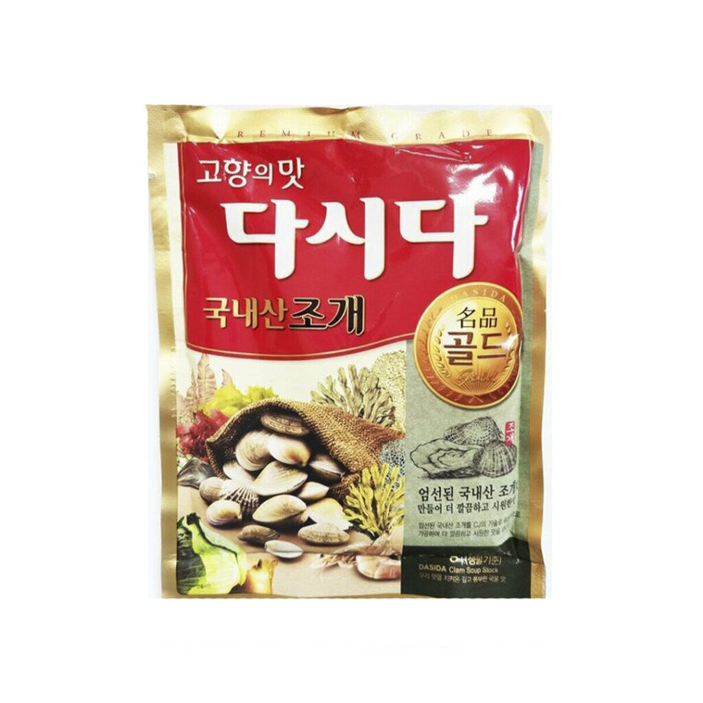 Приправа Дашида со вкусом моллюска CJ FOODS, пакет, 300 гр, Корея