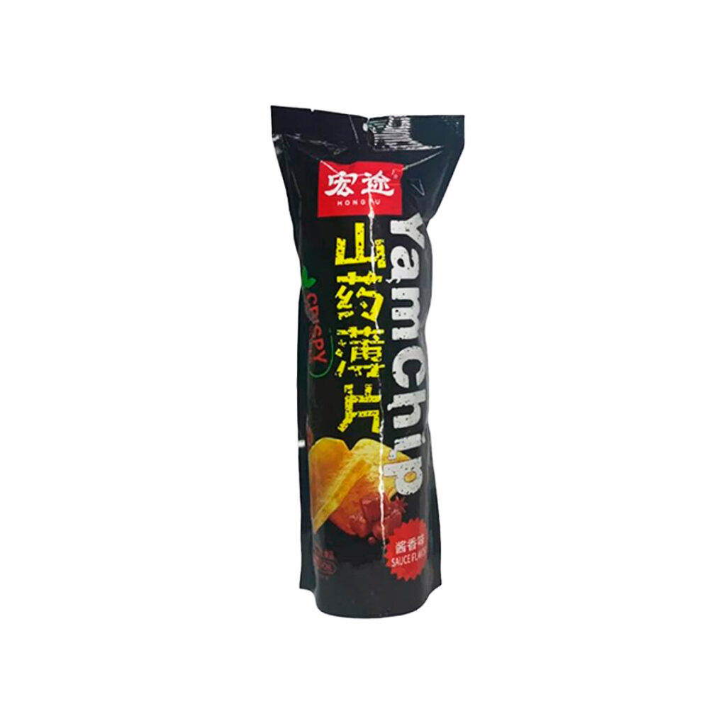 Чипсы из батата Hongtu со вкусом соевого соуса, 90 гр