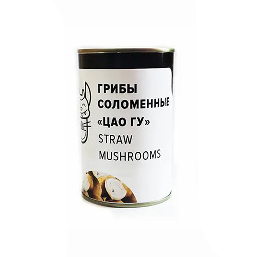 Грибы Цао Гу Вкус Азии для супа Том Ям, консервированные, 400 гр