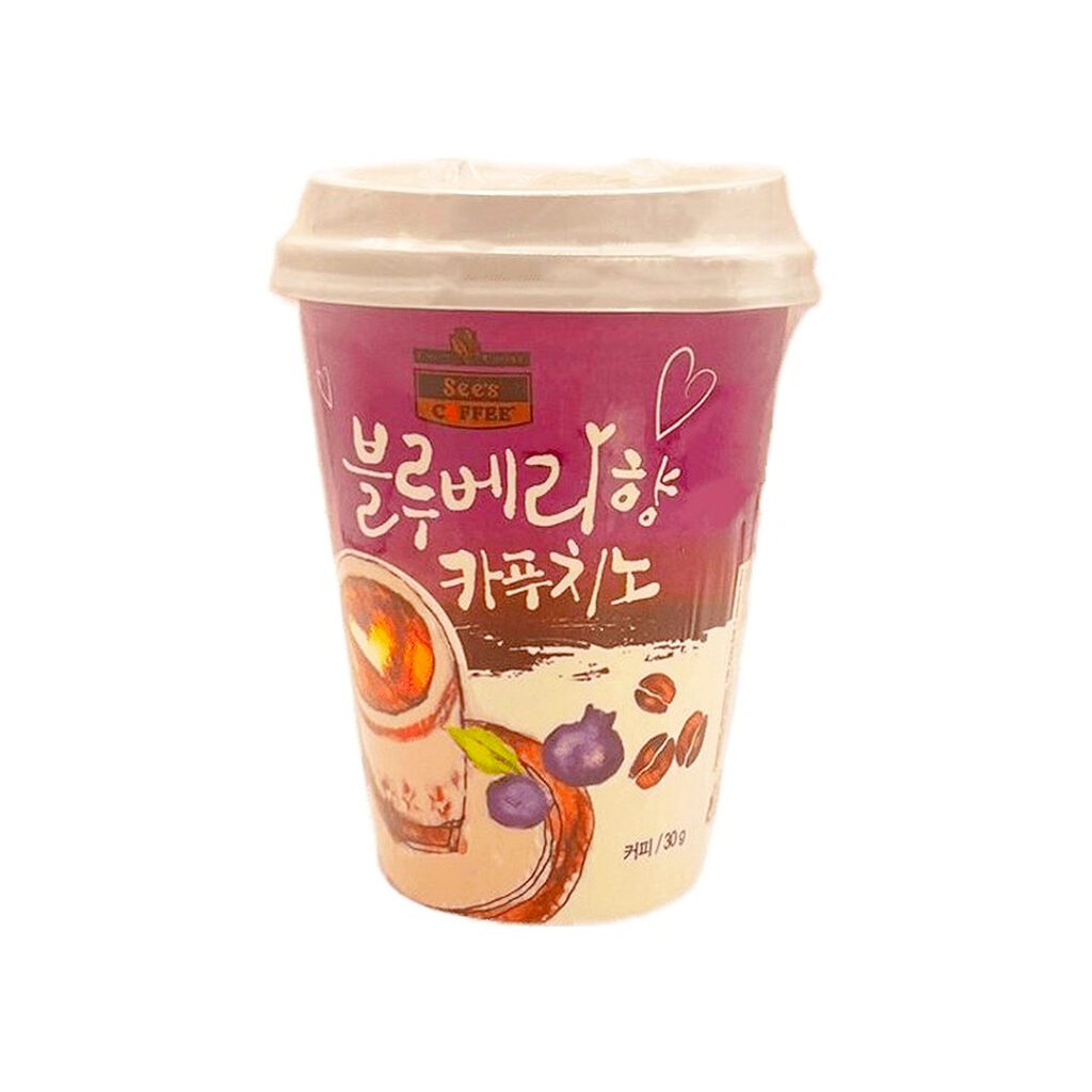 Напиток кофейный See’s Coffee быстрорастворимый Blueberry Cappuccino, 25 гр
