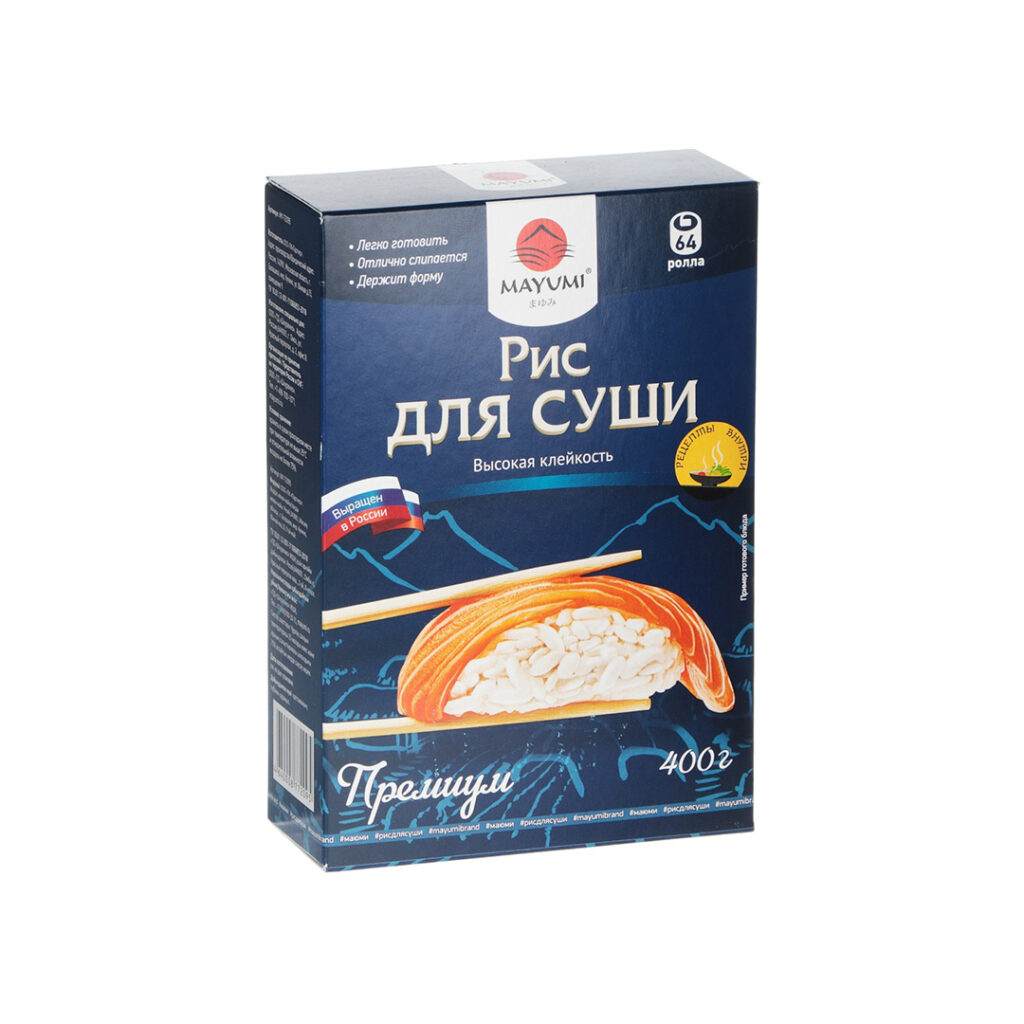Рис для суши MAYUMI, 400 гр