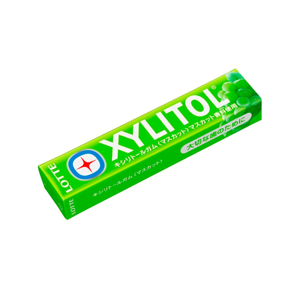 Жевательная резинка LOTTE Xylitol Мускат, 14 подушечек, 21 гр
