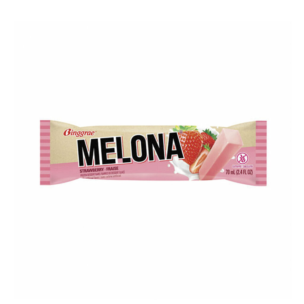 Мороженое Эскимо Binggrae Melona Клубника, 70 гр