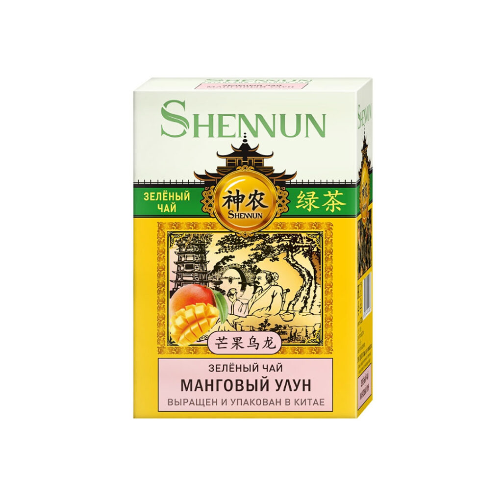 Зеленый чай к/л SHENNUN Манговый Улун, 100 гр