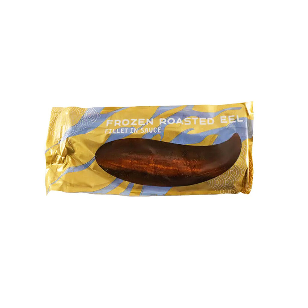 Угорь жареный 30% в соусе унаги замороженный JIANGXI JUNMA, в/упак, вес, 10 кг/кор, Китай
