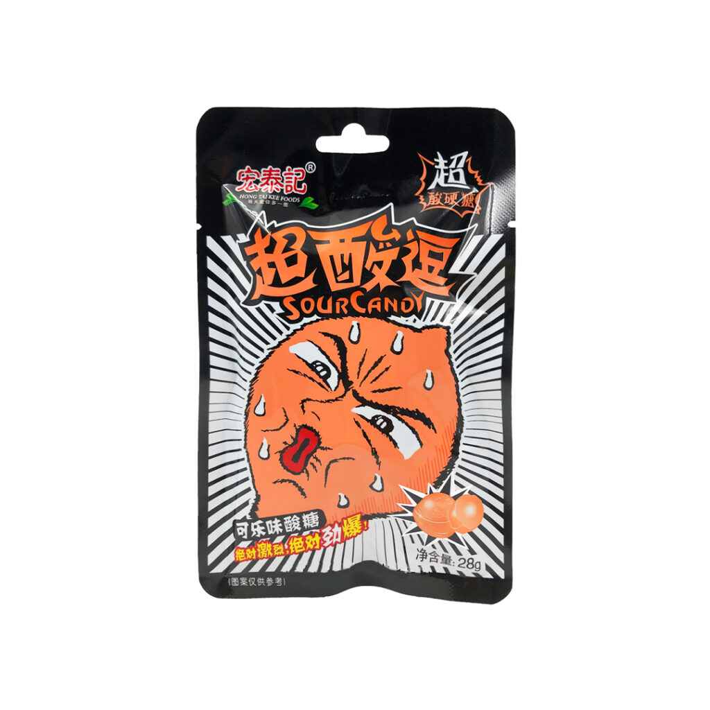 Леденцы Sour Candy со вкусом колы, 28 гр