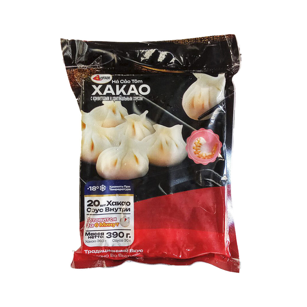 Хакао с креветкой и овощами замороженные VIFAM, 390 гр, 20 шт/кор, Вьетнам