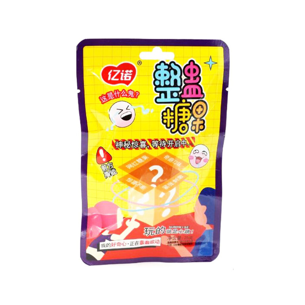 Конфеты драже со вкусом Фруктов и сюрпризом внутри IZI, пакет, 25 гр, Китай