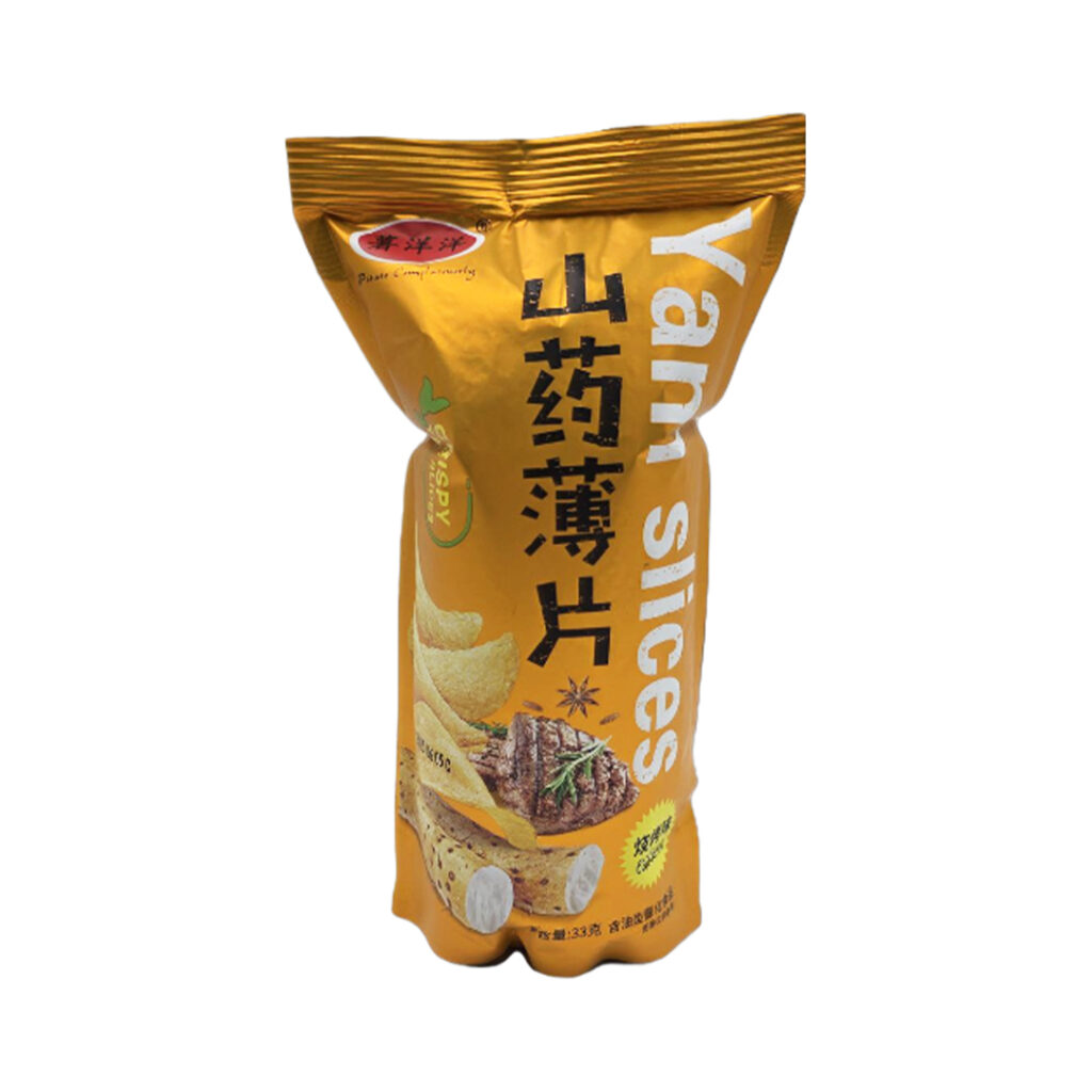 Чипсы из батата Барбекю YAMCHIP, пакет, 33 гр, Китай