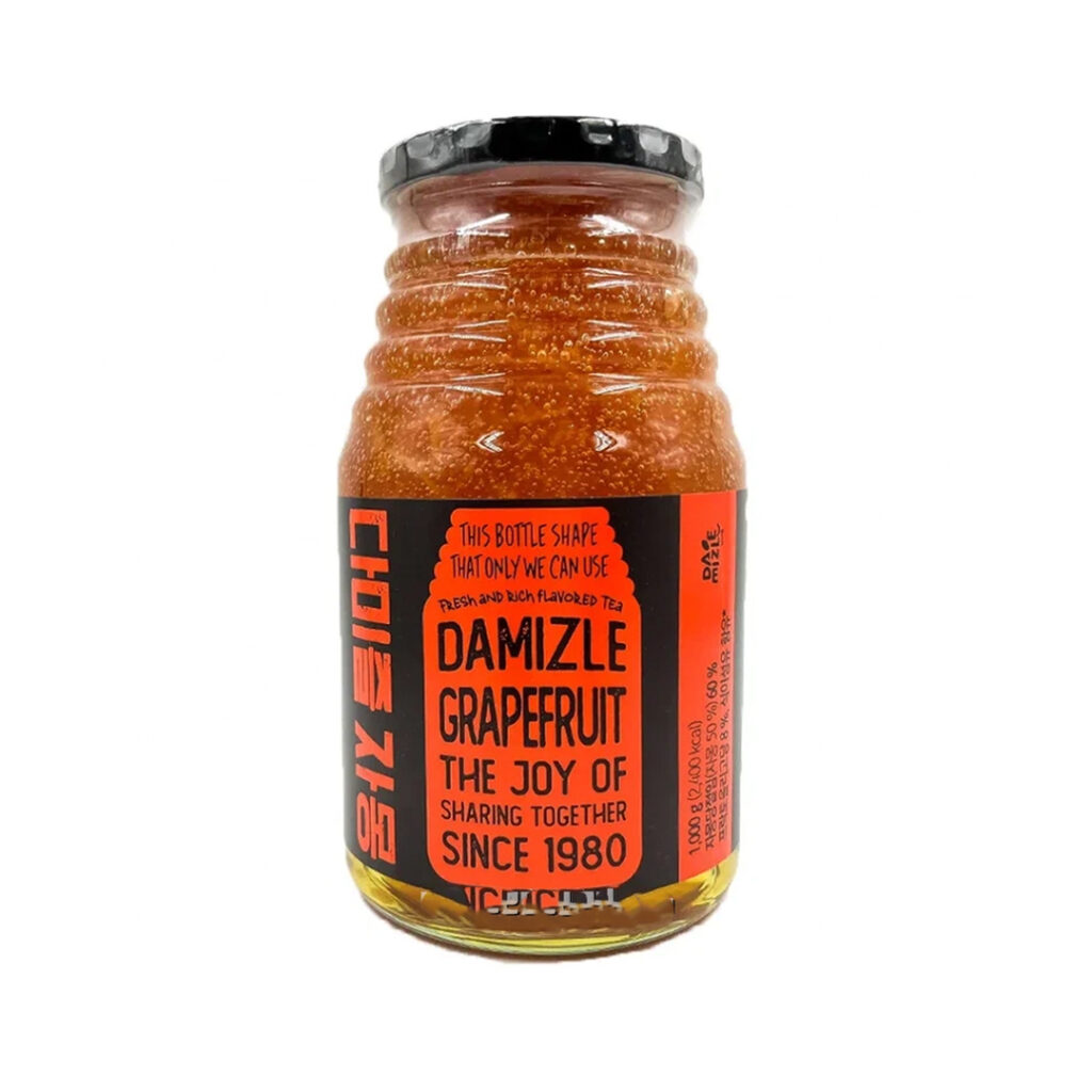 Джем с мякотью грейпфрута  DAMIZLE, стекл.банка, 1 кг, Корея