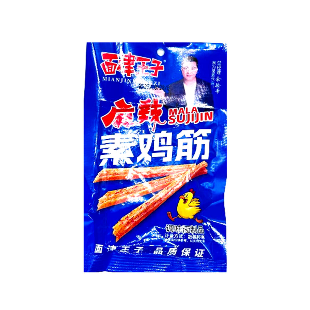 Снэк из соевого мяса Палочки  LYU JIN LONG, пакет, 18 гр, Китай