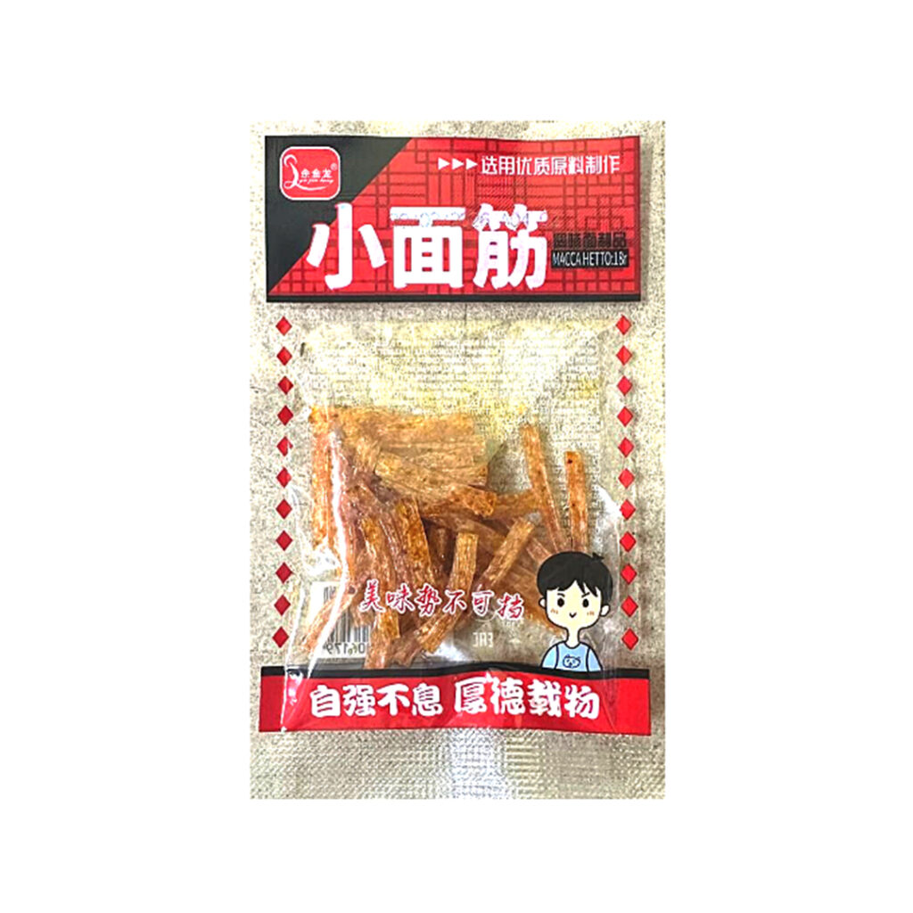 Снэк из соевого мяса Запеченные крылышки острая LATIAO, пакет, 18 гр, Китай