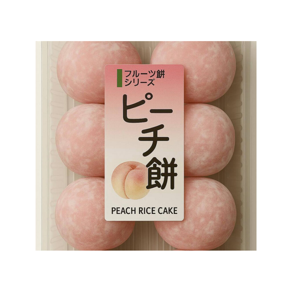 Моти Дайфуку с персиком KUBOTA SEIKA, упак, 160 гр, Япония