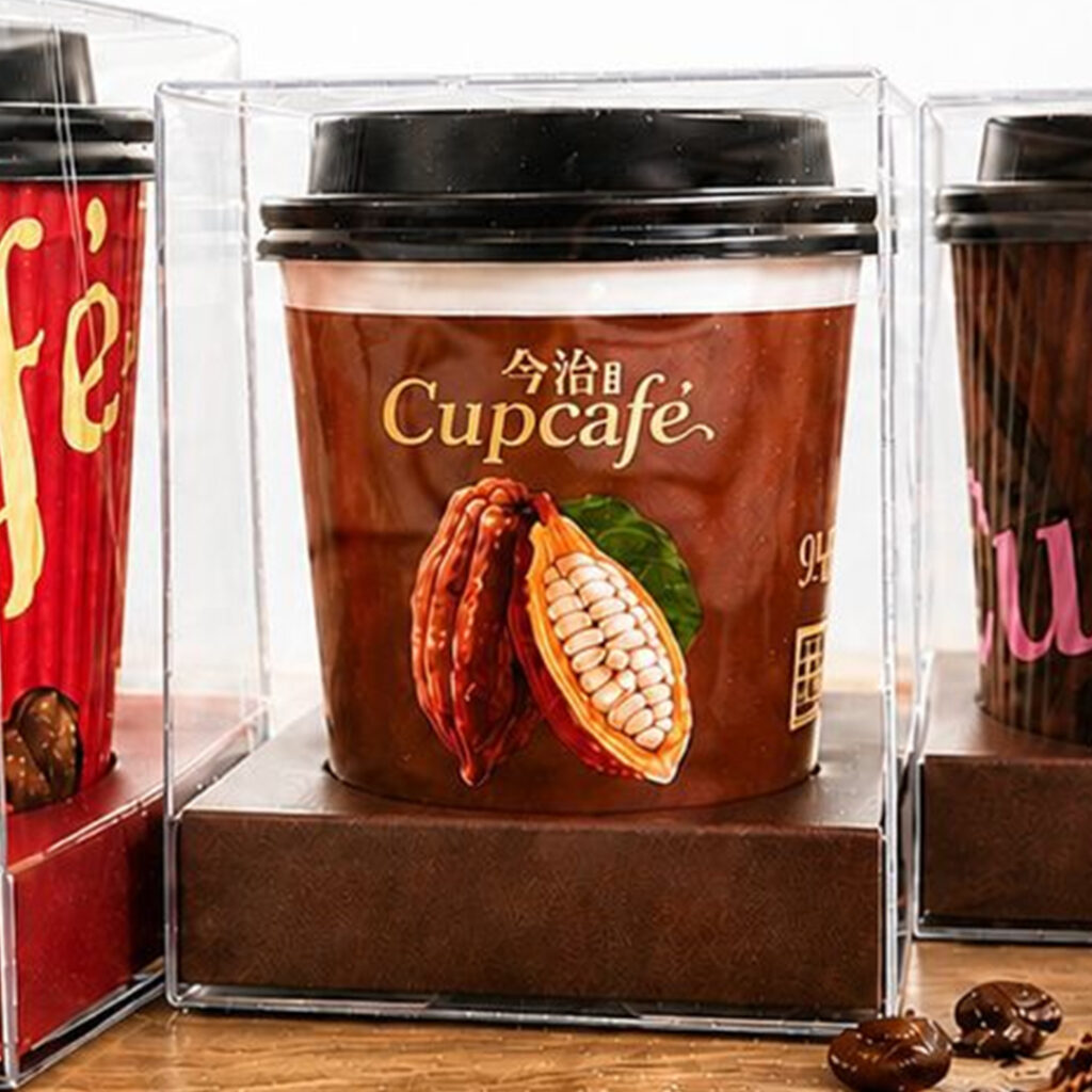 Напиток растворимый на основе какао KINJI CUPCAFE, стакан, 30 г, Китай