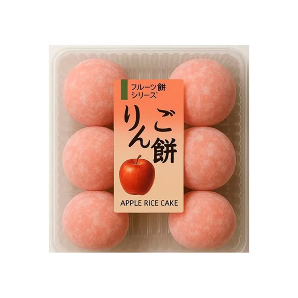 Моти Дайфуку с яблоком KUBOTA SEIKA, упак, 160 гр, Япония