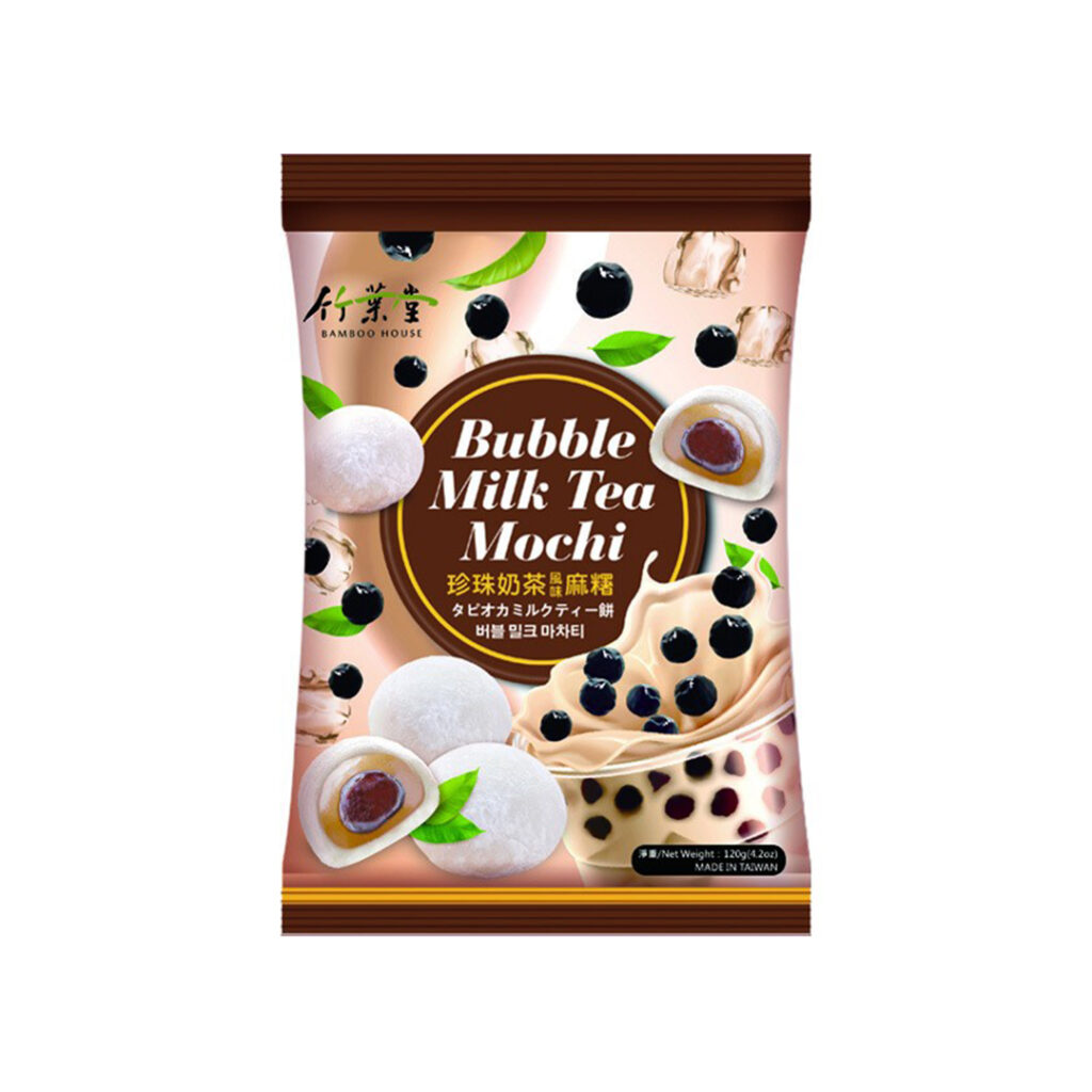 Моти Дайфуку с Баббл-ти и молочным чаем BAMBOO HOUSE, пакет, 120 гр, Китай