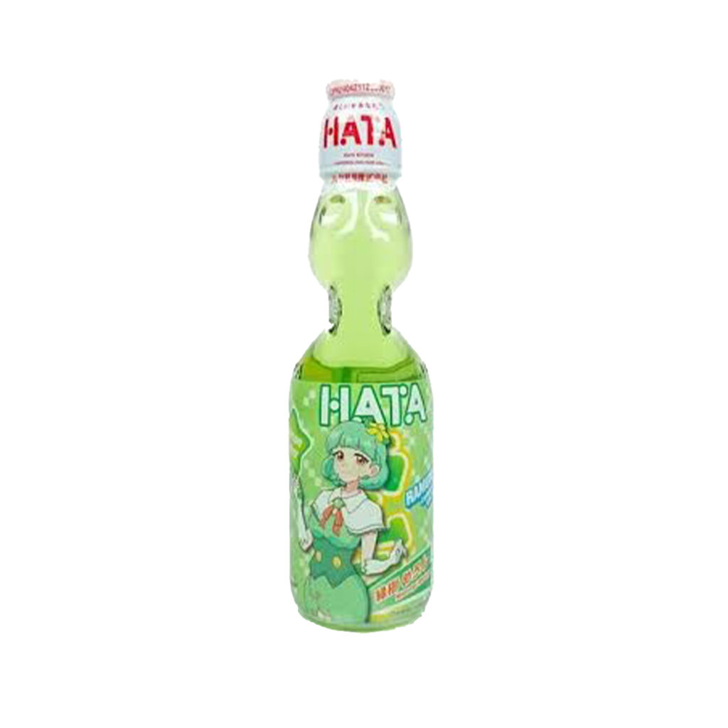 Рамунэ Дыня газированный АНИМЕ HATA, ст/бут, 200 мл, Япония