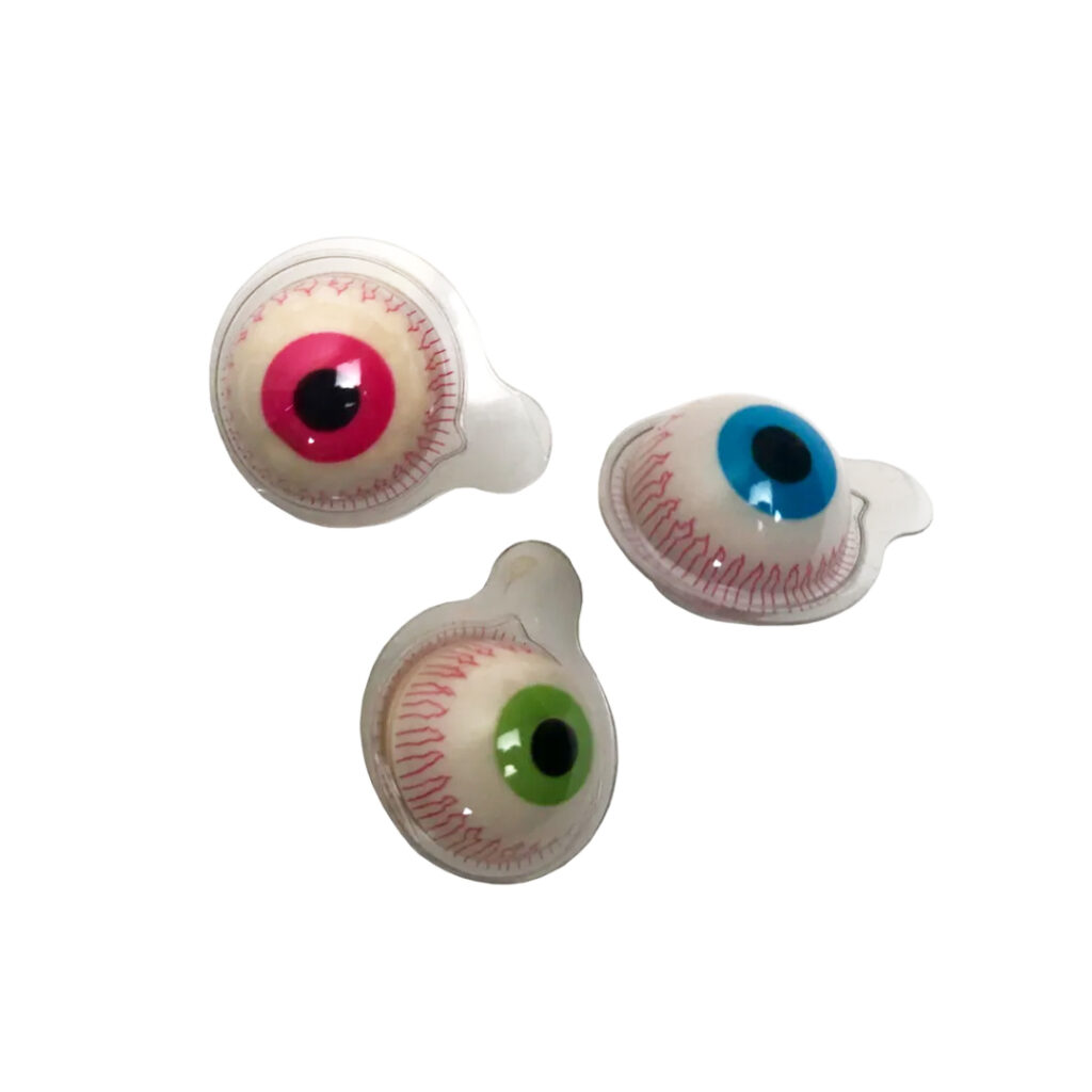 Мармелад жевательный SOFT CANDY 3D Глаза, 1 шт., 10 гр, Китай